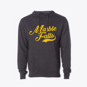 Marble Falls Texas Vintage Team Cotton Hoodie Sweatshirt