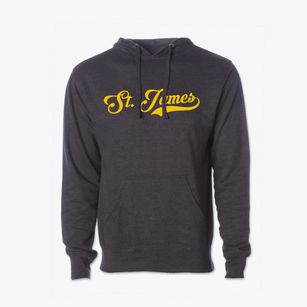 St. James Missouri Vintage Team Cotton Hoodie Sweatshirt