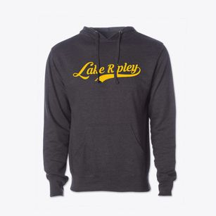 Lake Ripley Wisconsin Vintage Team Cotton Hoodie Sweatshirt