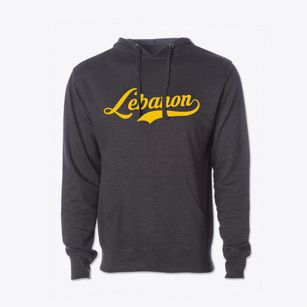 Lebanon Indiana Vintage Team Cotton Hoodie Sweatshirt