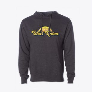 West Union New York Sublime Sunset Cotton Hoodie Sweatshirt