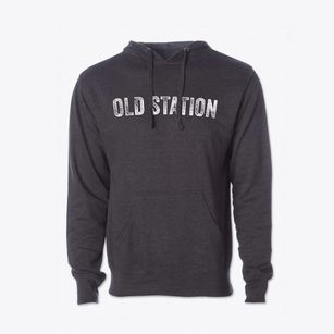 Old Station California Timeless Retro Cotton Hoodie Sweatshirt