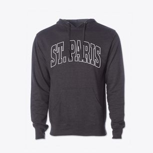 St. Paris Ohio Trendy Block Cotton Hoodie Sweatshirt