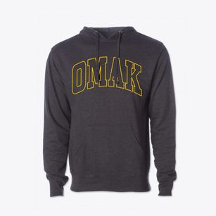 Omak Washington Trendy Block Cotton Hoodie Sweatshirt