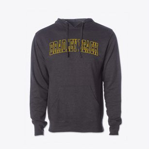Bradley Beach New Jersey Trendy Block Cotton Hoodie Sweatshirt