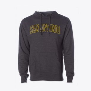 San Antonio Florida Trendy Block Cotton Hoodie Sweatshirt