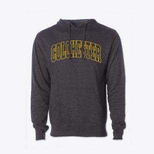Colchester Illinois Trendy Block Cotton Hoodie Sweatshirt