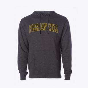 Pleasant Hill Louisiana Trendy Block Cotton Hoodie Sweatshirt