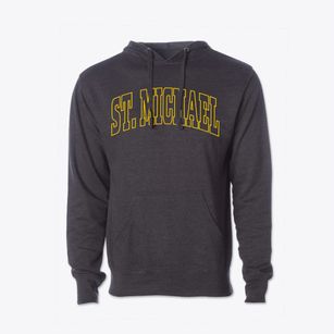 St. Michael Minnesota Trendy Block Cotton Hoodie Sweatshirt