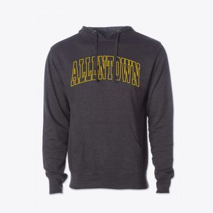 Allentown Georgia Trendy Block Cotton Hoodie Sweatshirt