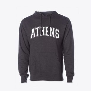 Athens New York Varsity Cotton Hoodie Sweatshirt