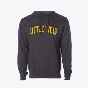Little Wolf Wisconsin Varsity Cotton Hoodie Sweatshirt