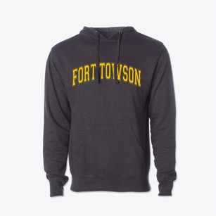 Fort Towson Oklahoma Varsity Cotton Hoodie Sweatshirt