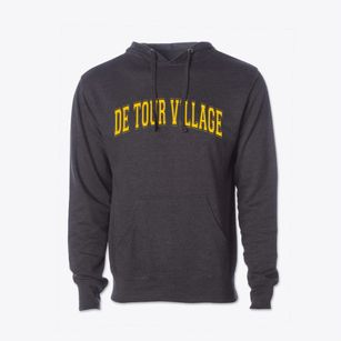 De Tour Village Michigan Varsity Cotton Hoodie Sweatshirt