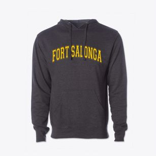 Fort Salonga New York Varsity Cotton Hoodie Sweatshirt