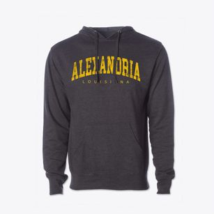 Alexandria Louisiana Urban Vibe Cotton Hoodie Sweatshirt