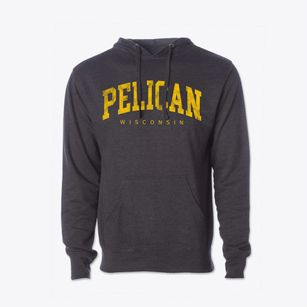 Pelican Wisconsin Urban Vibe Cotton Hoodie Sweatshirt