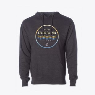 Keams Canyon Arizona Color Fade Cotton Hoodie Sweatshirt