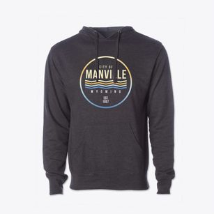 Manville Wyoming Color Fade Cotton Hoodie Sweatshirt