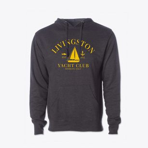 Livingston Texas Yacht Club Cotton Hoodie Sweatshirt