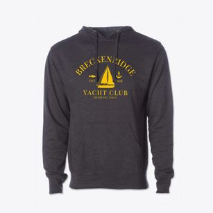 Breckenridge Minnesota Yacht Club Cotton Hoodie Sweatshirt