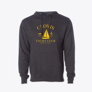 Clovis California Yacht Club Cotton Hoodie Sweatshirt