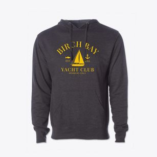 Birch Bay Washington Yacht Club Cotton Hoodie Sweatshirt