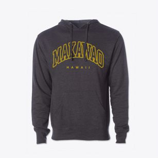 Makawao Hawaii Inline Cotton Hoodie Sweatshirt