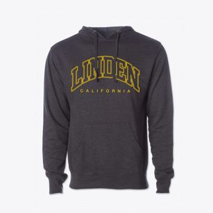 Linden California Inline Cotton Hoodie Sweatshirt