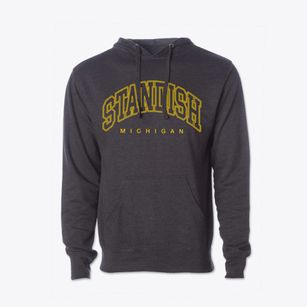 Standish Michigan Inline Cotton Hoodie Sweatshirt
