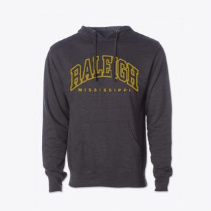 Raleigh Mississippi Inline Cotton Hoodie Sweatshirt