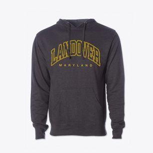 Landover Maryland Inline Cotton Hoodie Sweatshirt