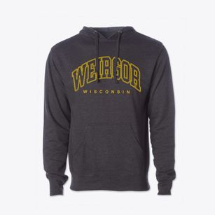 Weirgor Wisconsin Inline Cotton Hoodie Sweatshirt