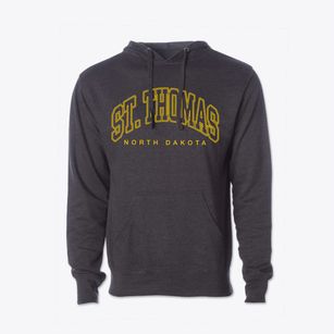 St. Thomas North Dakota Inline Cotton Hoodie Sweatshirt