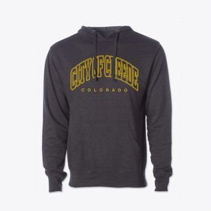 City Of Creede Colorado Inline Cotton Hoodie Sweatshirt