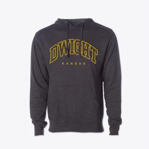 Dwight Kansas Inline Cotton Hoodie Sweatshirt