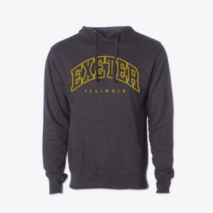 Exeter Illinois Inline Cotton Hoodie Sweatshirt