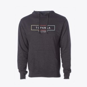 Topanga California Artbox Cotton Hoodie Sweatshirt