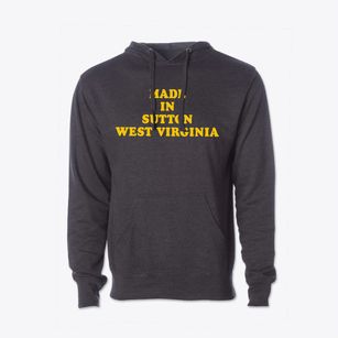 Sutton West Virginia Classic 70s Cotton Hoodie Sweatshirt