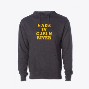 Green River Utah Classic 70s Cotton Hoodie Sweatshirt