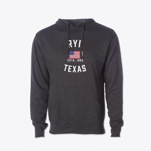 Rye Texas Patriot Cotton Hoodie Sweatshirt
