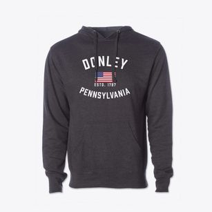 Donley Pennsylvania Patriot Cotton Hoodie Sweatshirt