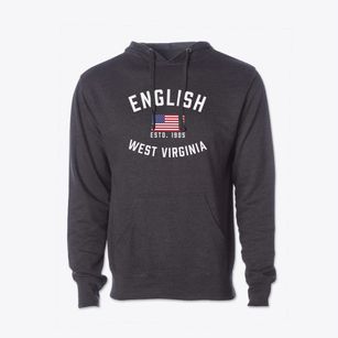 English West Virginia Patriot Cotton Hoodie Sweatshirt