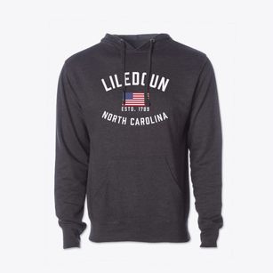 Liledoun North Carolina Patriot Cotton Hoodie Sweatshirt