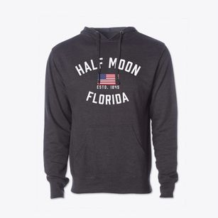 Half Moon Florida Patriot Cotton Hoodie Sweatshirt