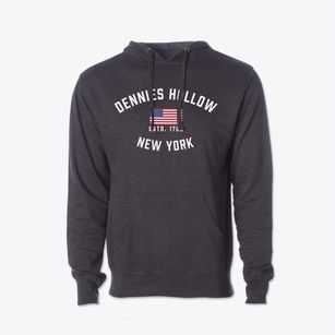 Dennies Hollow New York Patriot Cotton Hoodie Sweatshirt