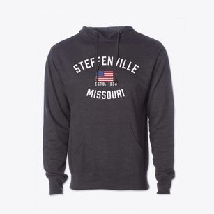 Steffenville Missouri Patriot Cotton Hoodie Sweatshirt