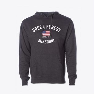 Green Forest Missouri Patriot Cotton Hoodie Sweatshirt