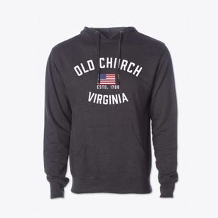 Old Church Virginia Patriot Cotton Hoodie Sweatshirt