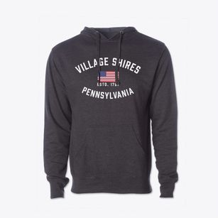 Village Shires Pennsylvania Patriot Cotton Hoodie Sweatshirt